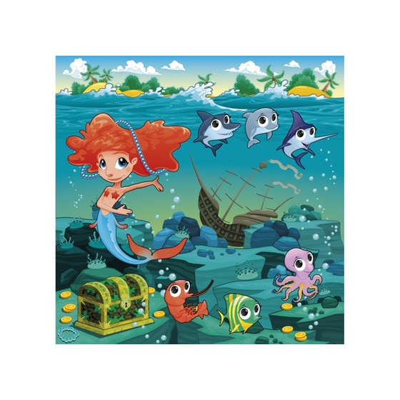 Ευχετήρια Κάρτα 12 Εποχές Γοργόνα Happy Cards image 0