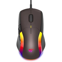 Gaming Ενσύρματο Ποντίκι Havit MS959S RGB 12000 DPI - Καφέ