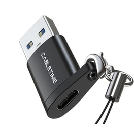 Αντάπτορας Cabletime USB-A Male σε USB-C Female