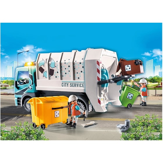 PLAYMOBIL® City Life Φορτηγό Ανακύκλωσης (70885) image 1