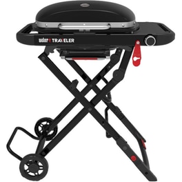 WEBER TRAVELER 3.2 kW Μαύρο Ψησταριά Υγραερίου