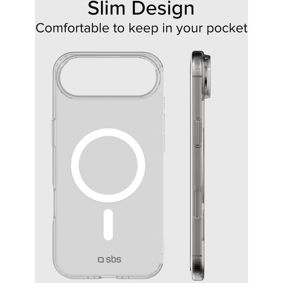 Θήκη Apple iPhone Air - SBS Rigid MagSafe Case - Transparent image 1