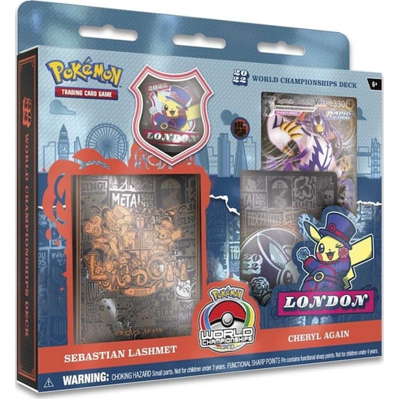 Pokémon TCG: 2022 Pokémon World Championships Deck (Sebastian Lashmet, Cheryl Again) (Pokemon USA) image 0