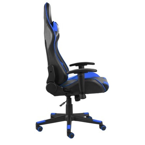 Καρέκλα Gaming Γραφείου VidaXL 20490 από Τεχνητό Δέρμα - Μπλε image 3