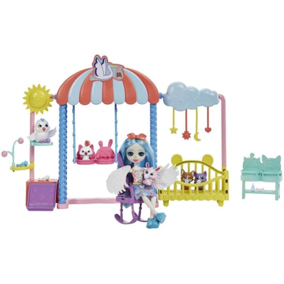 Κούκλα Mattel Enchantimals Baby BFFS - Παιδικός Σταθμός (HLH23) image 1