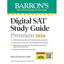 Barron's Digital SAT Study Guide Premium, 2026