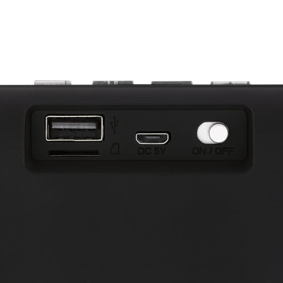 Streetz CM770 Φορητό Ηχείο 3W - Μαύρο image 3