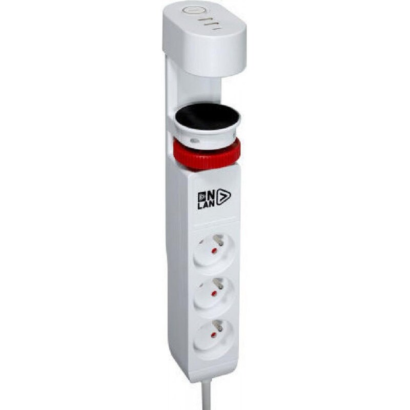 ONLAN Πολύπριζο Onlan MP-AC3-U3 Smart - Λευκό