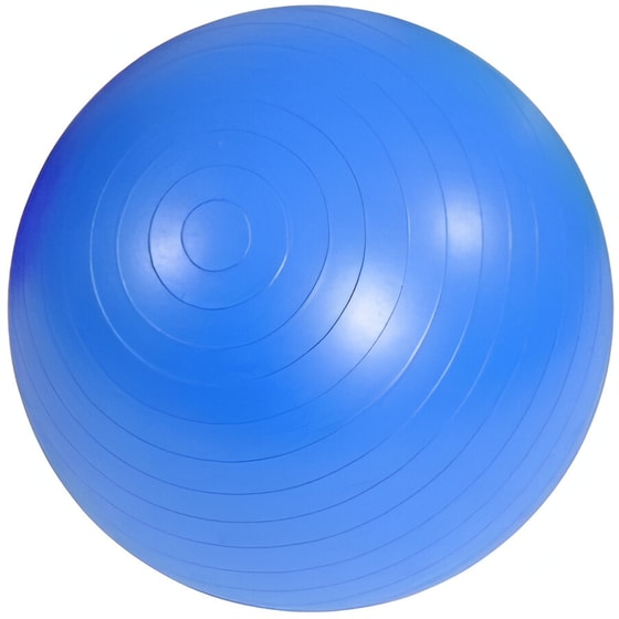 Μπάλα Γυμναστικής Κατάλληλη για Pilates 65 cm από PVC - Μπλε image 0