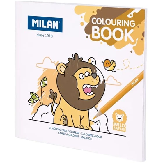 Colouring Book Milan Wild Safari image 0