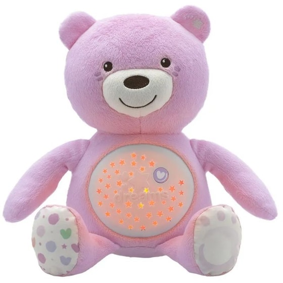 Μουσικός Προβολέας Chicco Αρκουδάκι Pink image 2