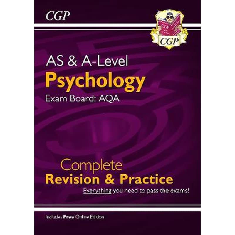 AS and A-Level Psychology: AQA Complete Revision Practice with Online Edition