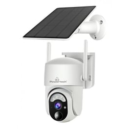 Ασύρματη IP Camera Powertech PT-1177 Λευκή 4MP Full HD+ Εξωτερική με WiFi & Αμφίδρομη Επικοινωνία