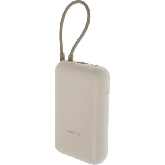 Powerbank Xiaomi με Ενσωματωμένο Καλώδιο 10.000mAh 22.5W - Tan image 2