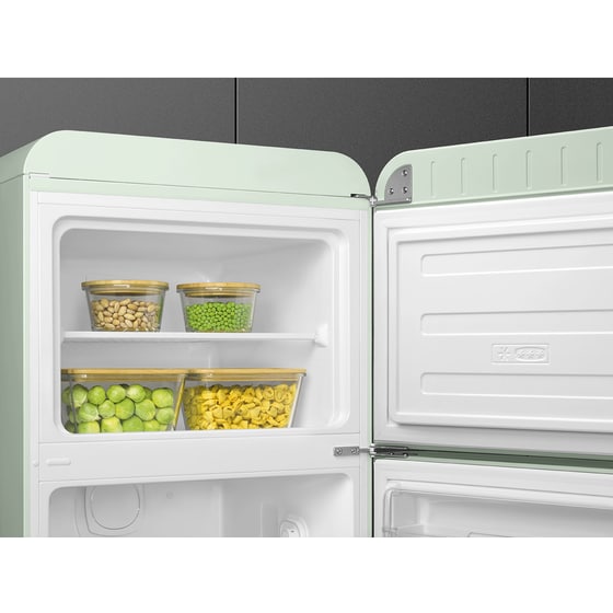 SMEG FAB30RPG5 294 Lt Φυστικί Δίπορτο Ψυγείο image 4