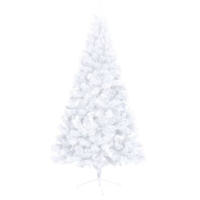 Χριστουγεννιάτικο Δέντρο VidaXL Μισό 1.50m - Λευκό