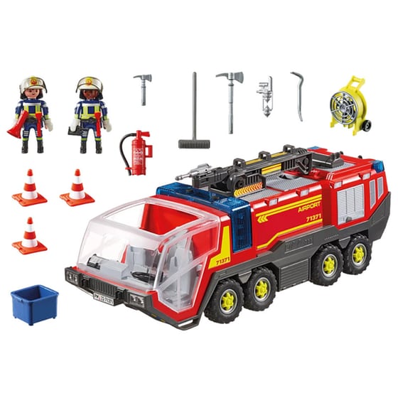 PLAYMOBIL® City Action Πυροσβεστικό Όχημα με Φώτα, Ήχο και Πυροσβεστικό Κανόνι (71371) image 4