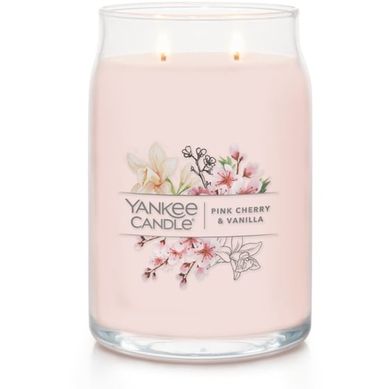 Κερί Yankee Candle Signature Large Jar Pink Cherry & Vanilla image 0