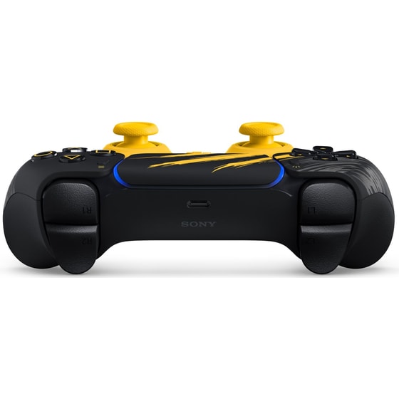 Sony PS5 DualSense Wireless Controller Marvel’s Wolverine Battle Yellow Limited Edition image 2