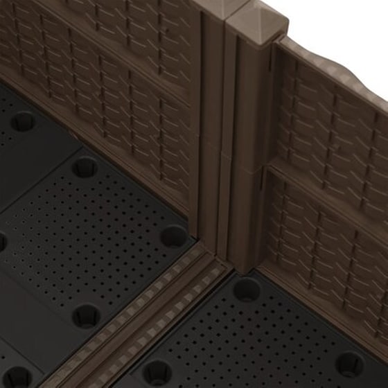 Vidaxl Ζαρντινιέρα 80 X 80 X 38 Εκ. Από Πολυπροπυλένιο image 4