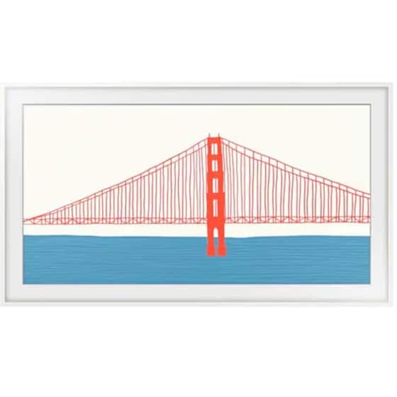 Μαγνητικό Πλαίσιο Τηλεόρασης Samsung The Frame 50" VG-SCFA50WTBXC - Λευκό image 0