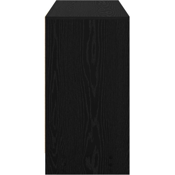 Γραφείο VidaXL από Επεξεργασμένο Ξύλο 100x40x75 cm - Μαύρη Οξιά image 5
