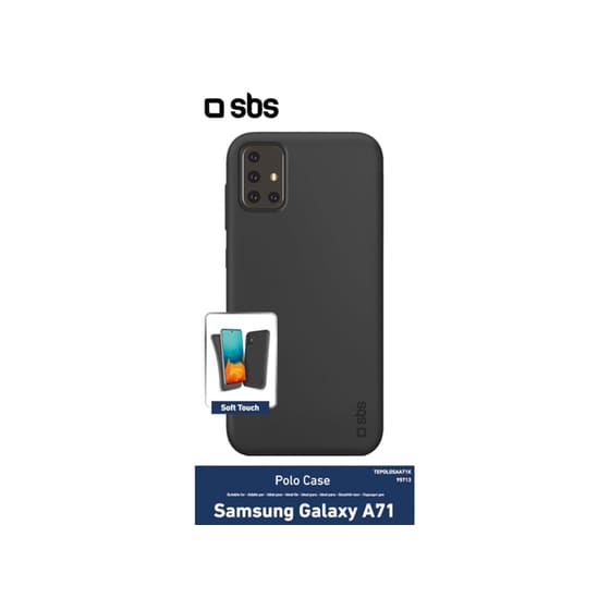 Θήκη Samsung Galaxy A71 - SBS Polo Case - Μαύρο image 1