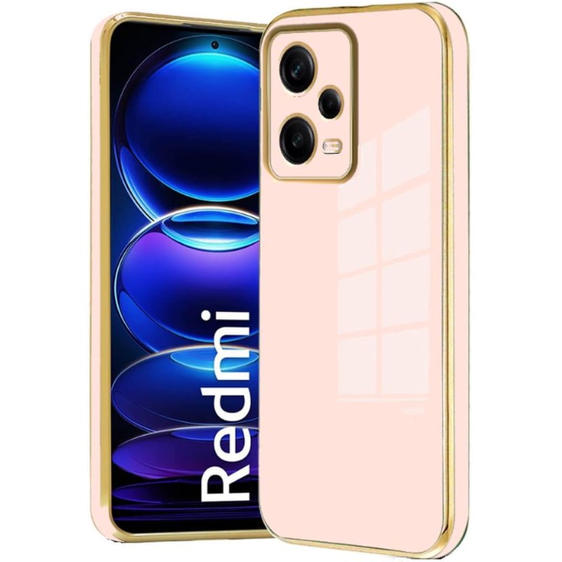 Θήκη Xiaomi Redmi Note 12 Pro 5G - Bodycell Gold Plated - Pink BODYCELL