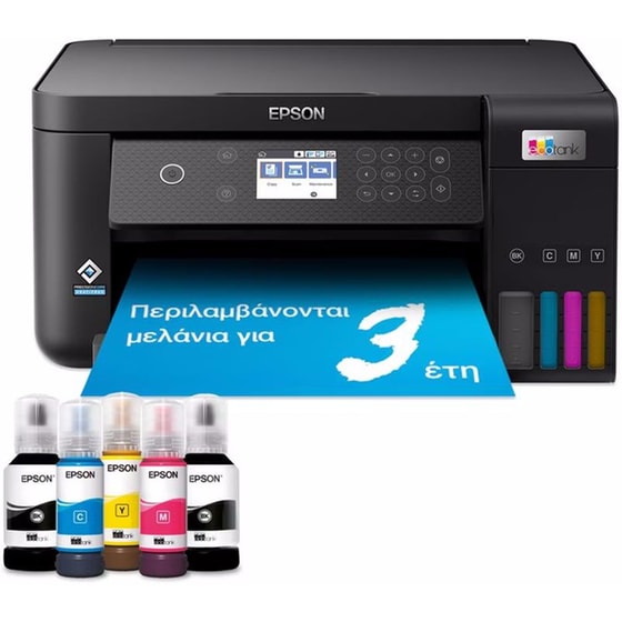Epson EcoTank L6260  Εγχρωμο Πολυμηχάνημα Inkjet A4 με WiFi, Ethernet, Duplex Print (C11CJ62402) image 0
