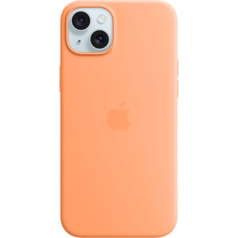 APPLE Θήκη Apple iPhone 15 Plus - Apple Silicone Case with MagSafe - Orange