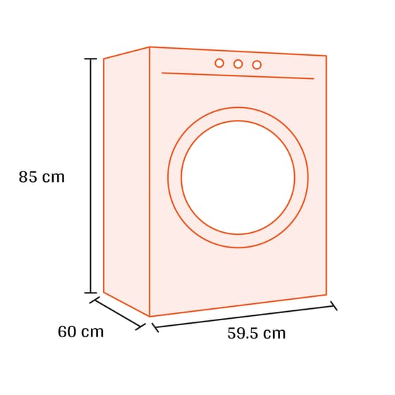 OMNYS WNM-10IN25BET 10kg 1.400 Στροφές Inox Πλυντήριο Ρούχων image 1