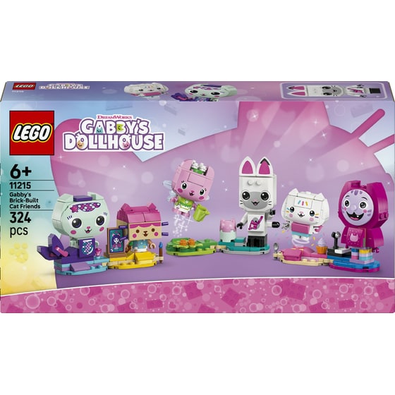 LEGO® Το Κουκλόσπιτο της Γκάμπι Οι Γάτες Φίλοι της Γκάμπι από Τουβλάκια (11215) image 0
