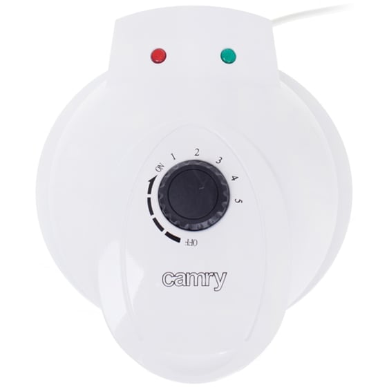 CAMRY CR 3022 1000W Λευκό Βαφλιέρα image 0