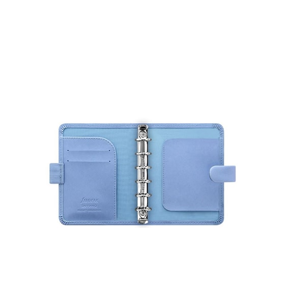 Οrganiser Σημειωματάριο Filofax Pocket Saffiano Vista Blue image 2