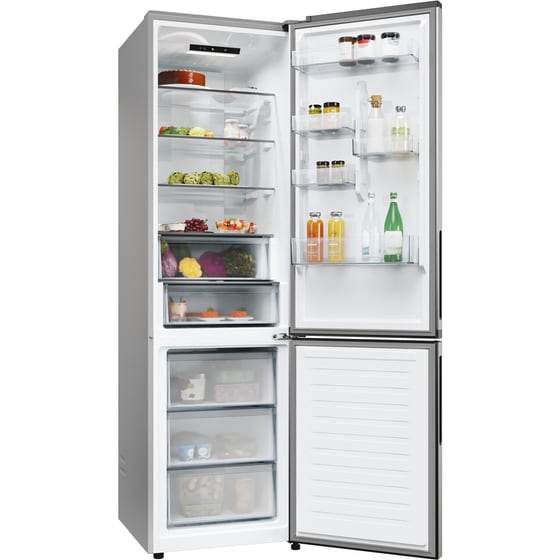 CANDY Fresco ECN2CQTEX206  Total No Frost 409 Lt Inox Ψυγειοκαταψύκτης image 3