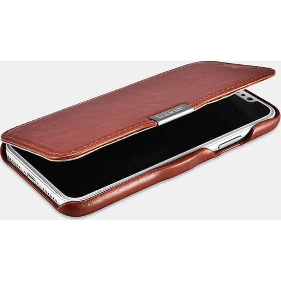 Θήκη Apple iPhone 11 Pro Max - Icarer Side-open Vintage Series - Brown image 3