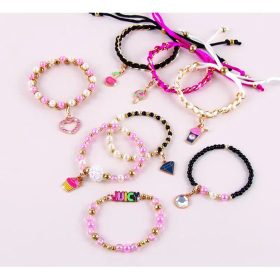 Make It Real - Juicy Couture Pink And Precious Bracelets (4432) image 2