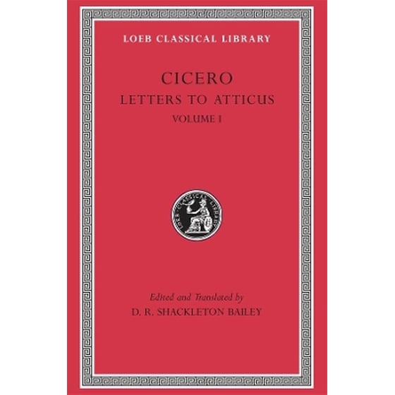 Letters to Atticus, Volume I image 0
