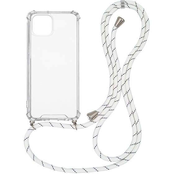 Θήκη Apple iPhone 13 - Sonique με Κορδόνι Armor Clear - Λευκό image 0