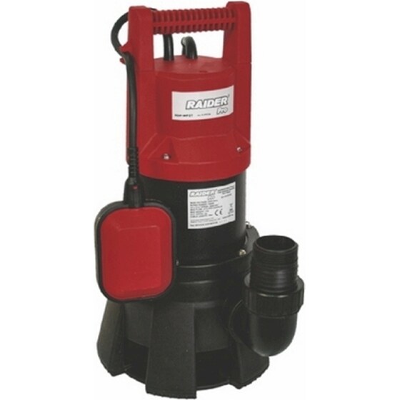 Αντλία Raider RD-WP27 Ακάθαρτων 1300w - Μαύρο/Κόκκινο image 0