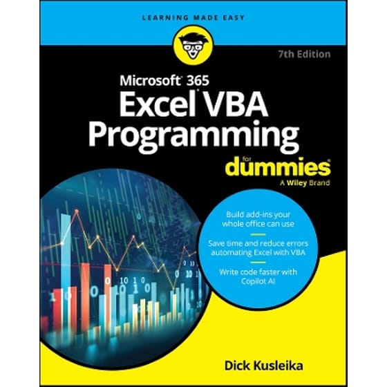 Microsoft 365 Excel VBA Programming For Dummies image 0