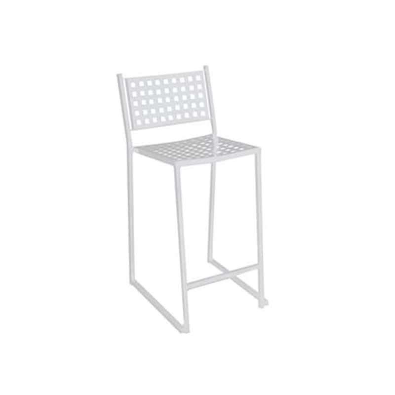 WOODWELL Σκαμπό Μπαρ Woodwell Μεταλλικό - Μαύρο