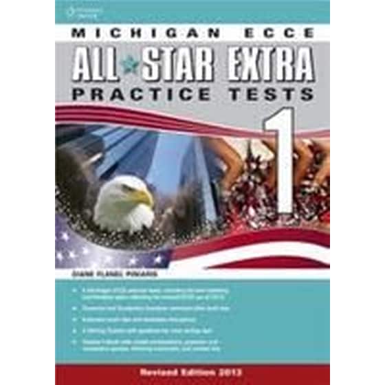 Michigan All Star ECCE Extra Practice Tests 1 Teacher's Pack Edition 2013 image 0