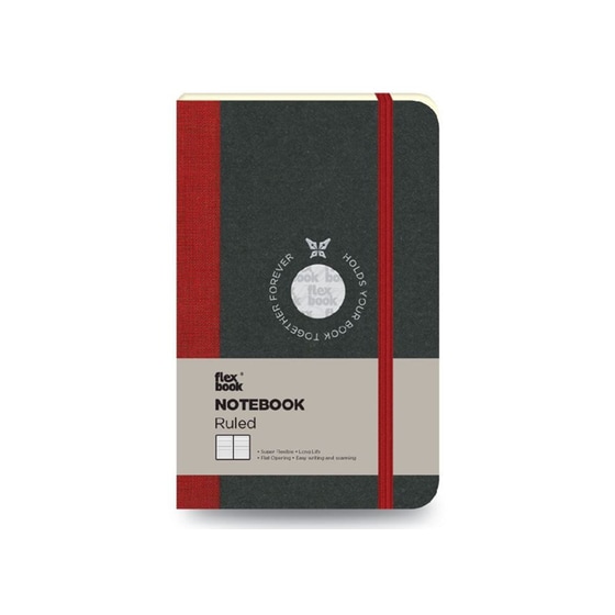 Σημειωματάριο The Writing Fields FlexGlobal Κόκκινο - Small image 0