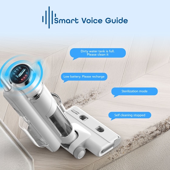 ROHNSON MAMBA 40 WET & DRY 28.8 V 0.65 L Λευκό Σκούπα Stick image 9