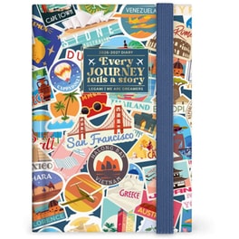 Ημερολόγιο Ημερήσιο 2027 16Μ Small Travel Stickers