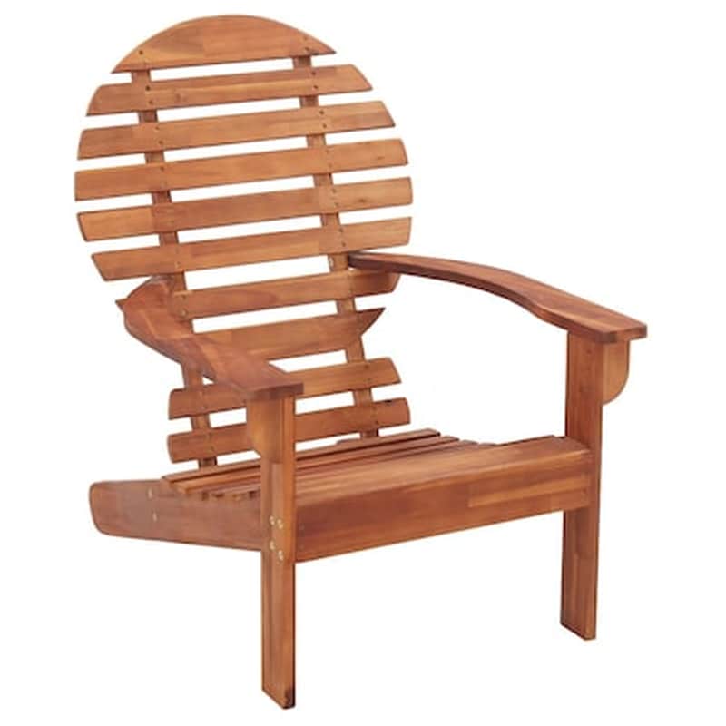 VIDAXL Καρέκλα Vidaxl Adirondack από Μασίφ Ξύλο Ακακίας 69x96x89cm - Καφέ