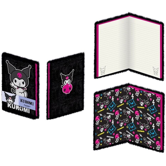 Τετράδιο με Ραφή Blue Sky Studios Plush Rock Out Kuromi image 2