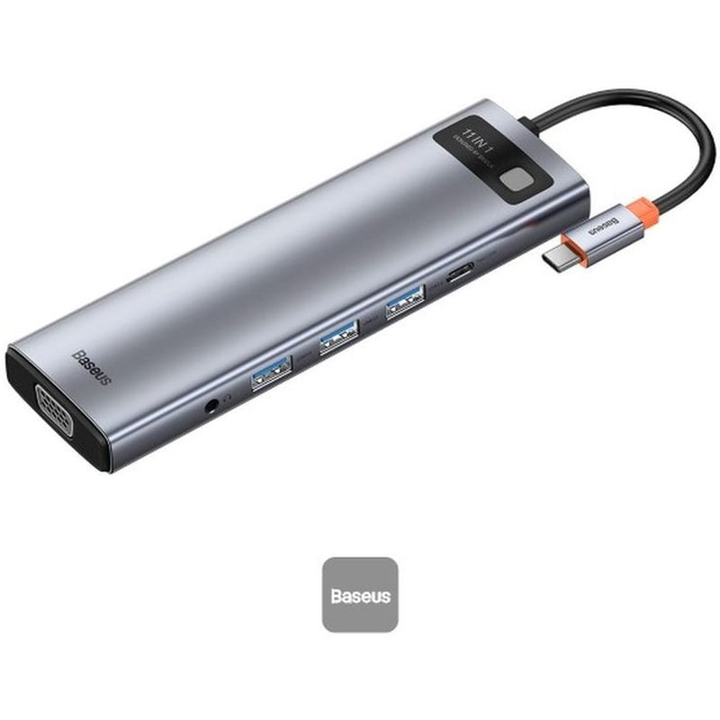 Docking Station Baseus CAHUB-CT0G 11-Port USB 3.0 συμβατό με USB-C