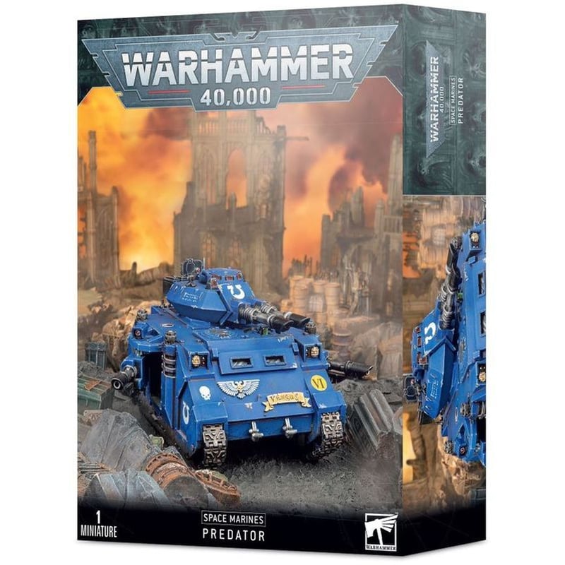 GAMES WORKSHOP Space Marines Predator Warhammer 40k GAMES WORKSHOP